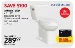 Home Hardware Artisan Toilet offer