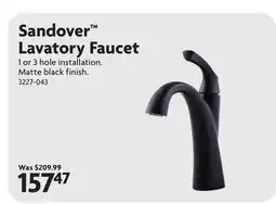Home Hardware Sandover Lavatory Faucet offer