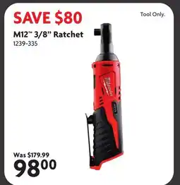 Home Hardware M12 3/8 Ratchet offer