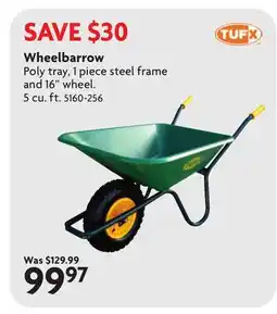 Home Hardware Wheelbarrow offer