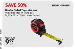 Home Hardware Double Sided Tape Measure offer