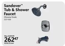Home Hardware Sandover Tub & Shower Faucet offer