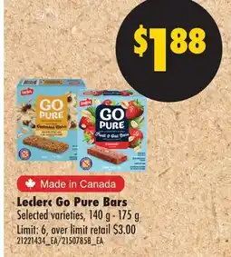 No Frills Leclerc Go Pure Bars offer