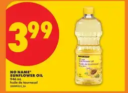 No Frills NO NAME SUNFLOWER OIL offer