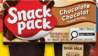 No Frills SNACK PACK PUDDING offer