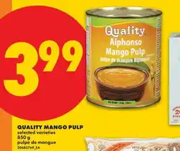 No Frills QUALITY MANGO PULP offer