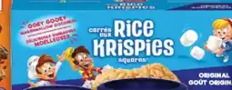 No Frills KELLOGG'S RICE KRISPIES, 154-198 g, POP TARTS, 384 g, SPECIAL K, 125 g or NUTRI-GRAIN, 295 g BARS offer