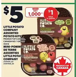 Independent Grocer LITTLE POTATO COMPANY ASSORTED POTATO KITS offer