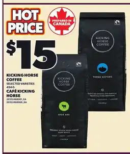 Independent Grocer KICKING HORSE COFFEE offer