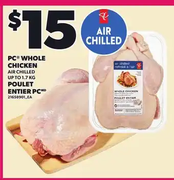 Independent Grocer PC WHOLE CHICKEN offer