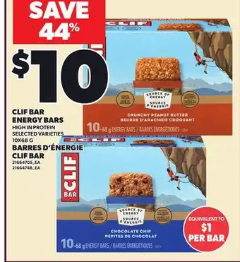 Independent Grocer CLIF BAR ENERGY BARS offer