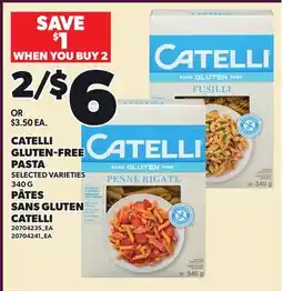 Independent Grocer CATELLI GLUTEN-FREE PASTA offer