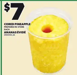 Independent Grocer CORED PINEAPPLE offer