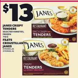 Independent Grocer JANES CRISPY TENDERS offer
