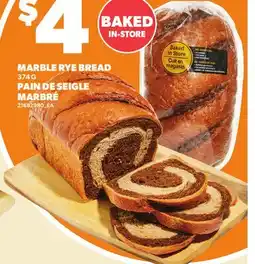Independent Grocer MARBLE RYE BREAD offer