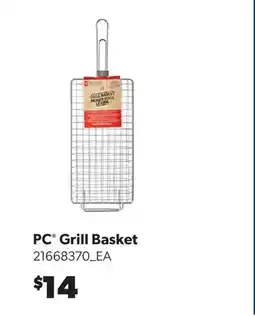 Real Canadian Superstore PC GRILL BASKET offer