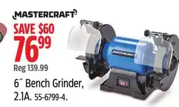 Canadian Tire 6˝ Bench Grinder, 2.1A offer
