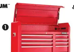 Canadian Tire 47˝ 8-Drawer Tool Chest with Built-In Power Bar and USB offer