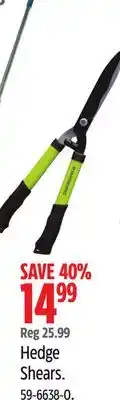 Canadian Tire Hedge Shears offer