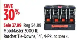 Canadian Tire MotoMaster 3000-lb Ratchet Tie-Downs offer