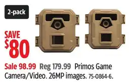Canadian Tire Primos Game Camera/Video. 26MP images offer