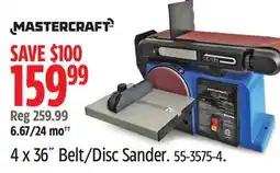 Canadian Tire 4 x 36˝ Belt/Disc Sander offer