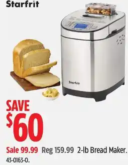 Canadian Tire 2-lb Bread Maker offer