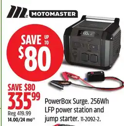 Canadian Tire MotoMaster PowerBox Surge offer
