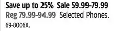 Canadian Tire VTech Selected Phones offer