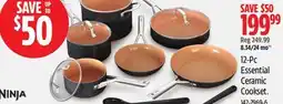 Canadian Tire Essential Ceramic Cookset offer