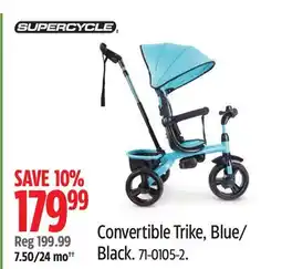 Canadian Tire Supercycle Convertible Trike offer