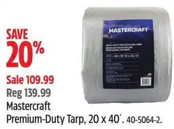 Canadian Tire Mastercraft Premium-Duty Tarp offer