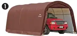 Canadian Tire ShelterLogic RoundTop Heavy-Duty Shelter offer
