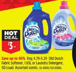 Canadian Tire Old Dutch Fabric Softener offer