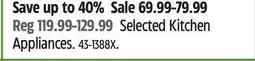 Canadian Tire Hamilton Beach Selected Kitchen Appliances offer