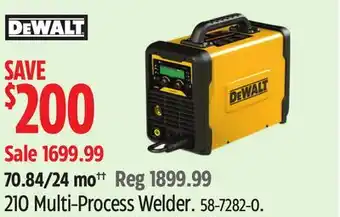 Canadian Tire 210 Multi-Process Welder offer