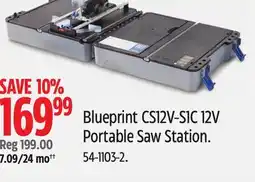Canadian Tire Dremel Blueprint CS12V-S1C 12V Portable Saw Station offer