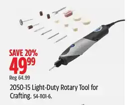 Canadian Tire Dremel 2050-15 Light-Duty Rotary Tool for Crafting offer