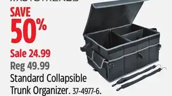 Canadian Tire Autotrends Standard Collapsible Trunk Organizer offer