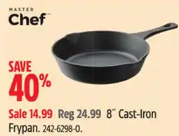 Canadian Tire 8˝ Cast-Iron Frypan offer
