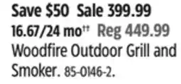 Canadian Tire Ninja Woodfire Outdoor Grill and Smoker offer