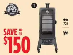 Canadian Tire 3-Series Digital 4-Rack Vertical Smoker offer