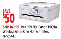 Canadian Tire Canon PIXMA Wireless All-in-One Home Printer offer