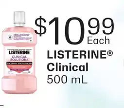 Fortinos LISTERINE CLINICAL offer