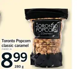 Fortinos TORONTO POPCORN CLASSIC CARAMEL offer