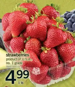 Fortinos STRAWBERRIES, 1 LB offer