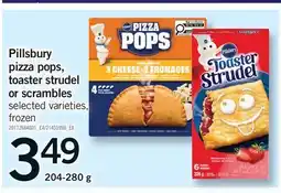 Fortinos PILLSBURY PIZZA POPS TOASTER STRUDEL OR SCRAMBLES offer