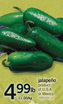 Fortinos JALAPEÑO offer
