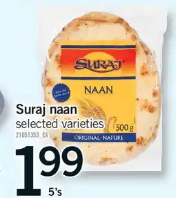 Fortinos SURAJ NAAN, 5'S offer