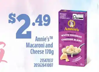 Fortinos ANNIE'S MACARONI AND CHEESE offer